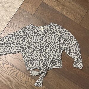 Leopard Print Crop Top